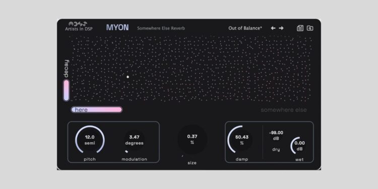 Artists in DSP MYON 1.1 Reverb Plugin is FREE for BPB readers till September 22
