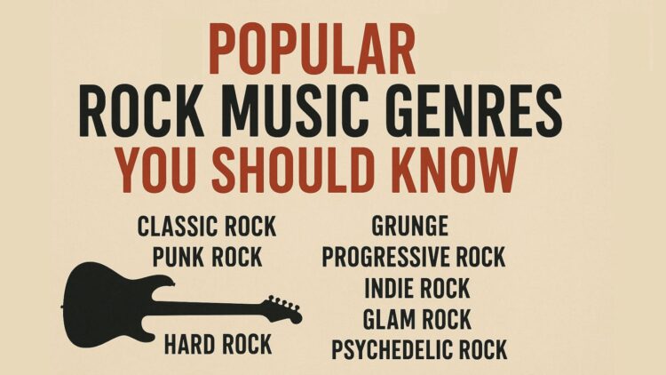 10 In style Sorts of Rock Music Genres You Ought to Know