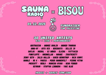 Sauna Radio releases ‘Varied Artists Vol. 1’ & joins forces with Bisou to rejoice group and assist Palestine – EARMILK