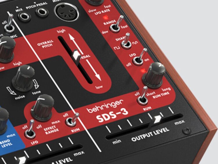 The SDS-3 was the predecessor of the world’s first totally digital drum package – Behringer has simply launched its personal model