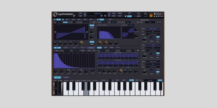 KV331 Audio affords the iPad model of SynthMaster 2 for FREE till November 17