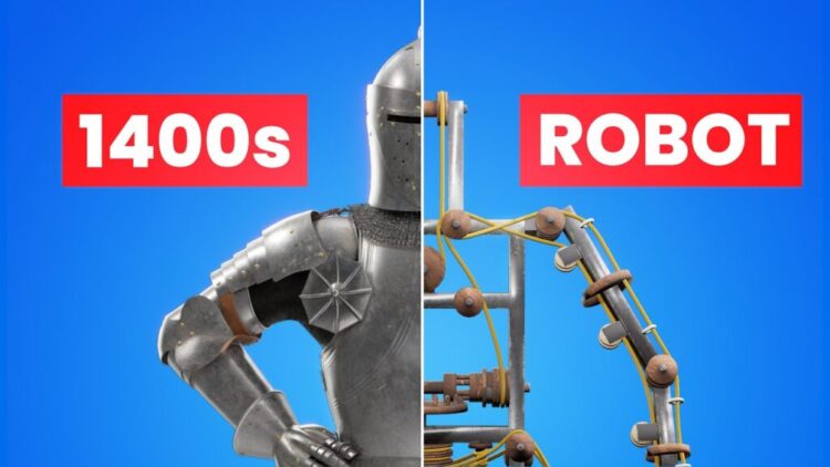 Leonardo da Vinci’s Visionary Innovations Rendered in 3D Animation: Helicopters, Robotic Knights, The First Ever Diving Swimsuit & Extra