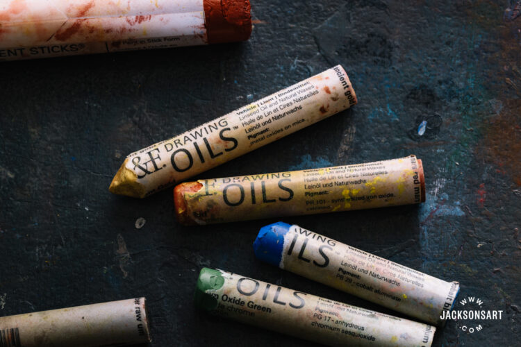 Between Pastel and Paint – Testing R&F Drawing Oils – Jackson’s Artwork Weblog