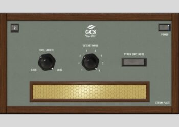 Gulf Coast Synthesis releases Strum Plate, a FREE Omnichord-inspired plugin