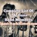 Full Checklist Of L.A. Weapons Band Members