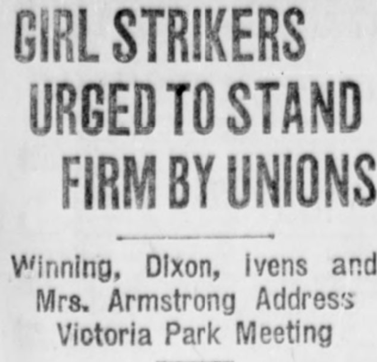 “We’ll Battle To The Finish:” Working Girls and the Winnipeg Common Strike – Energetic Historical past