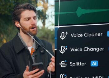 Methods to simply take away background noise from vocals with one click on