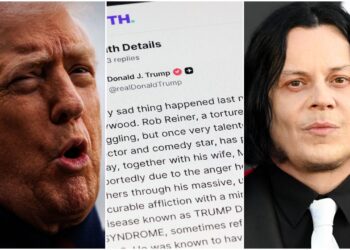 “You disgusting, vile, egomaniac loser.” Jack White calls out Donald Trump for his weird and insensitive tackle the killing of Spinal Faucet director Rob Reiner and his spouse Michele Singer