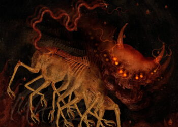 Arcano XV Stitches Saints, Skulls And Sinners Into Digital Collages That Look Like Catholic Altarpieces Rewritten As Grindhouse Horror Posters