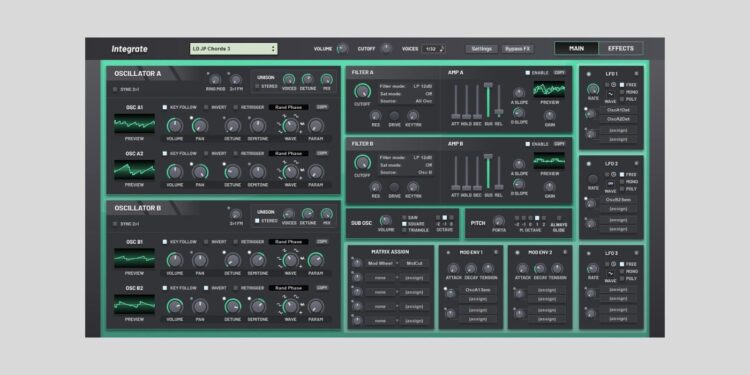 nakst Combine digital analog synthesizer for Home windows and Linux is now FREE