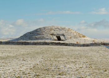 The traditional monuments saluting the winter solstice