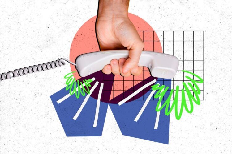 Telephone calls could be a burden to small job outlets