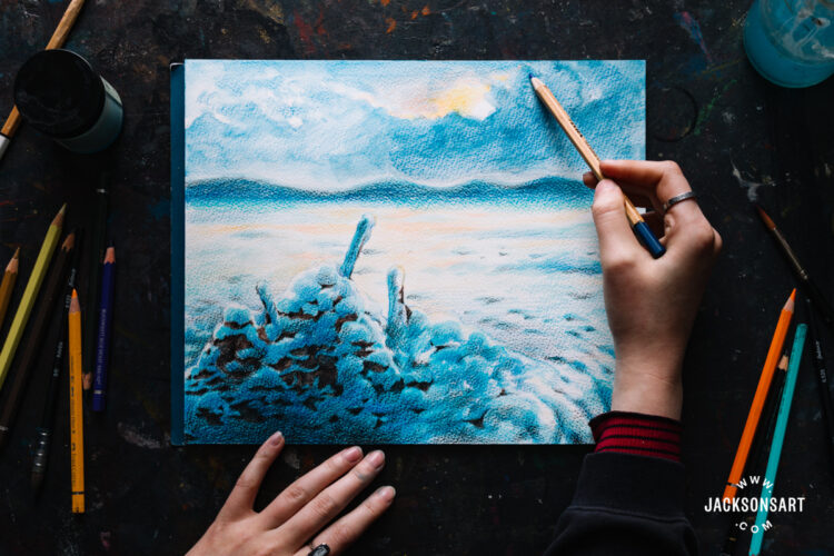 Artwork By Symbols: Snow – Jackson’s Artwork Weblog