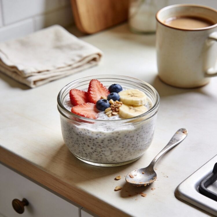 Chia Seed Pudding Recipe with Simply 5 Components