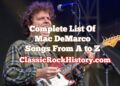 Full Record Of Mac DeMarco Songs From A to Z