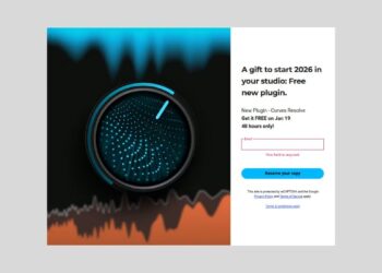 Waves has introduced Curves Resolve, a FREE plugin to kick off 2026