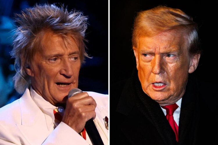Rod Stewart Slams ‘Draft Dodger’ Trump for Insulting NATO Troops