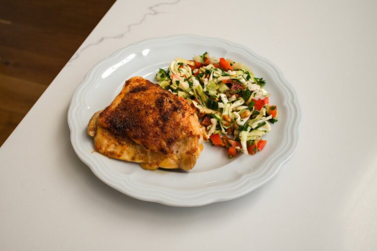 Crispy Baked Hen Thighs – A Wholesome Slice of Life