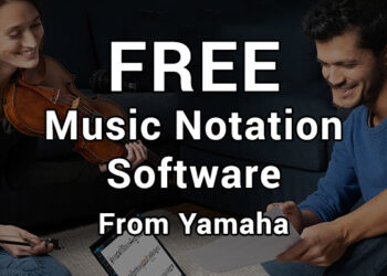Yamaha Presents FREE Music Notation Software program for Colleges