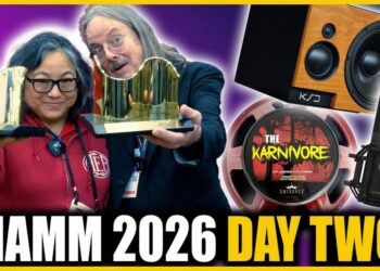 NAMM Day 2: Audio system, Consoles, Ribbons and the Energy of Displaying Up