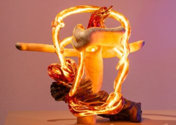 Audrey Giant sculpts unusual supplies into extraordinary varieties