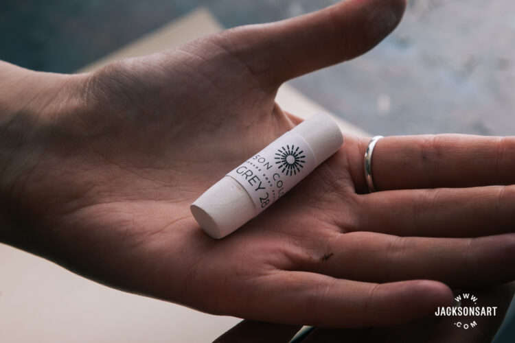 Artist Assessment of Unison Color Mushy Pastel Gray 28 – Jackson’s Artwork Weblog