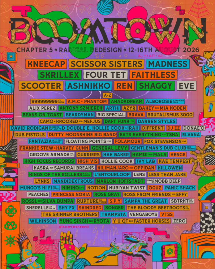 Boomtown unveils large second wave for 2026 with DJ EZ, Folamour, VTSS, SBTRKT and extra! – EARMILK
