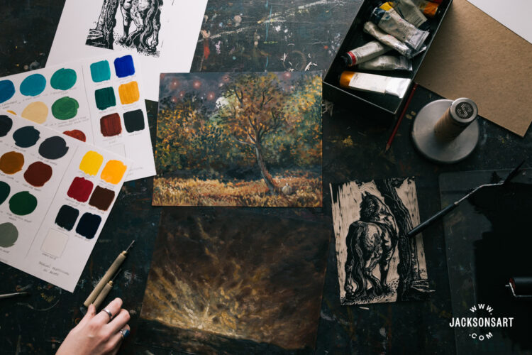 Portray and Printmaking Strategies of the Brotherhood of ‘the Ancients’ – Jackson’s Artwork Weblog