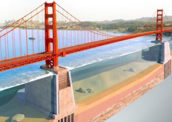 How the Golden Gate Bridge Was Constructed: A 3D Animated Introduction