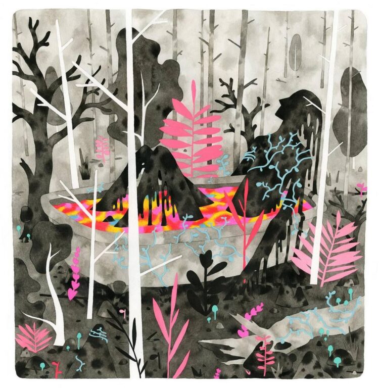 The Very good Colourful Abstractions That Bridge Tattoo Tradition And Positive Artwork by Graham Yarrington » Design You Belief — Design Day by day Since 2007