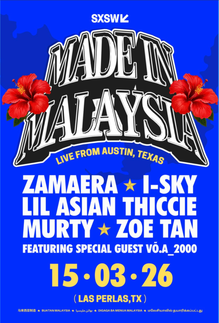 Zamaera brings Malaysia’s first showcase to SXSW 2026 with “Made in Malaysia” stage – EARMILK