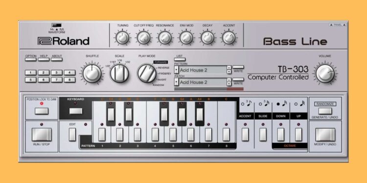 Get the Roland TB-303 plugin for $49 at Plugin Boutique (ends March 8)