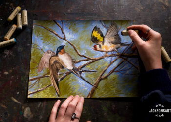 Artwork by Symbols: Songbirds – Jackson’s Artwork Weblog