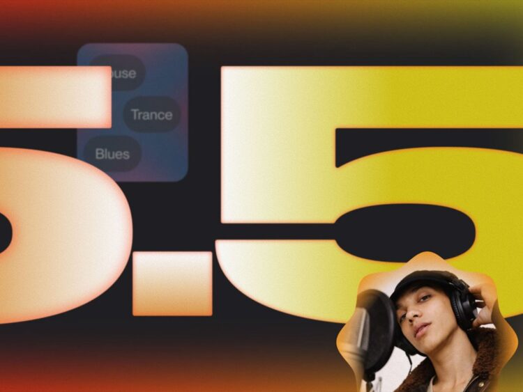 Suno provides voice cloning in its v5.5 replace