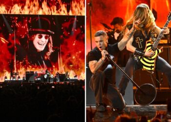 Robbie Williams and Zakk Wylde Lead Ozzy Brit Awards Tribute