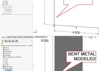 Creating bend notches the simple means