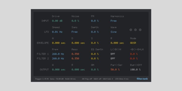 Sender Spike releases filter.tank, a FREE plugin impressed by the Sherman Filterbank (Home windows)