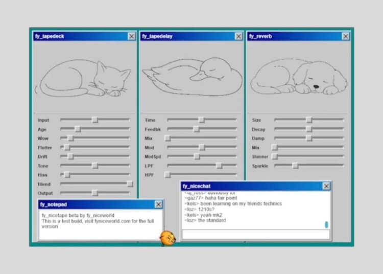 fy_niceworld releases fy_nicetape (beta), a FREE tape plugin for Home windows