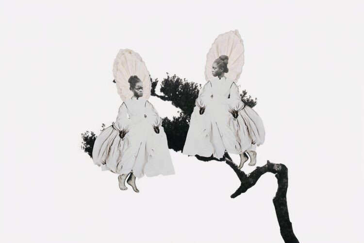 Tshepiso Moropa Splices Setswana Folklore and Goals into Archival Collages — Colossal