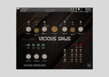 Vicious Antelope gives the Vicious Saws Darkish Synth for Full Kontakt for FREE