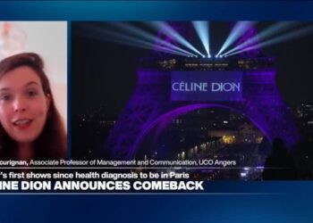 'A New Day Has Come': Veritable treasure hunt as Eiffel Tower fêtes return of Celine Dion