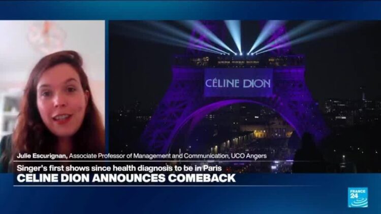 'A New Day Has Come': Veritable treasure hunt as Eiffel Tower fêtes return of Celine Dion