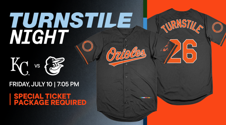 Orioles Announce Turnstile Evening