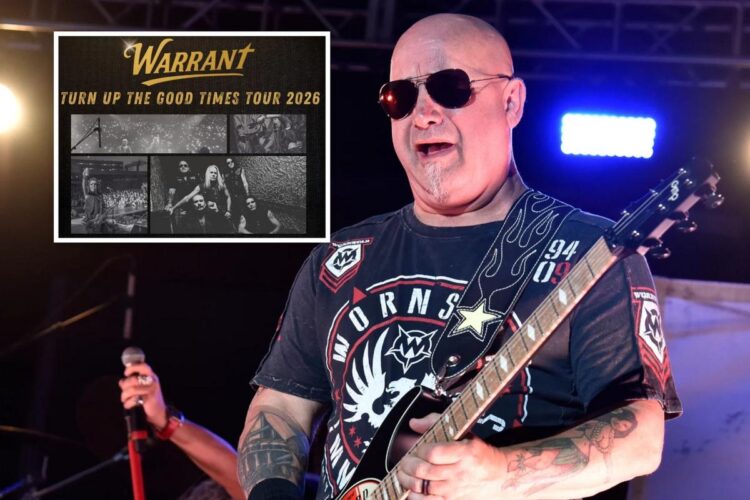 Warrant Broadcasts Extra 2026 Tour Dates With Fellow ’80s Rockers
