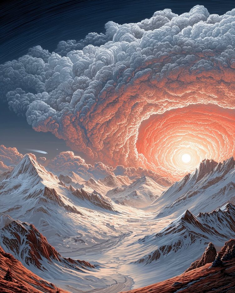 Nameless Artist Makes Beautiful Cinematic Dreamscapes Created To Escape The Stress Of Every day Life » Design You Belief — Design Every day Since 2007