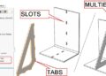 Creating slots and tabs in 3D CAD the straightforward means
