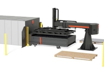 El sistema de automatización de carga rápida mejora la eficiencia en la manipulación de chapa metálica