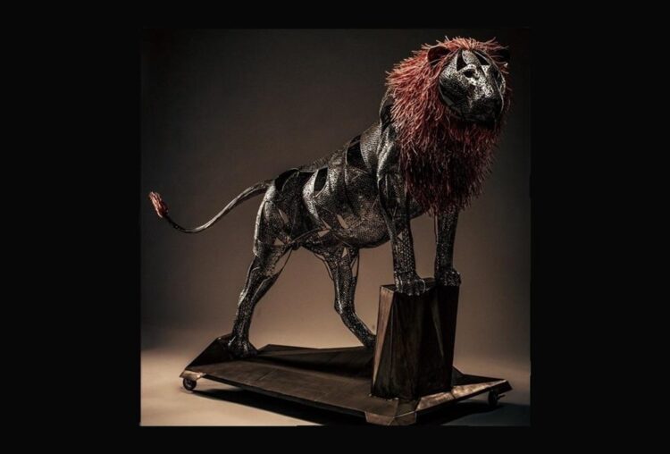 Discovering freedom in steel artwork