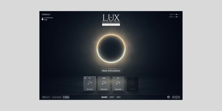 Sonuscore releases LUX Orchestral Strings Parts, a FREE library for Kontakt Participant