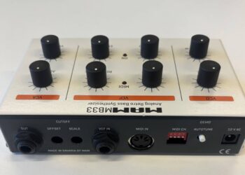 A uncommon synth signed by Bicep is up for public sale – bidding begins at simply £250
